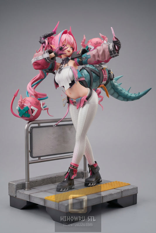 4963 Yvonne - Arknights Endfield - STL 3D Print Files