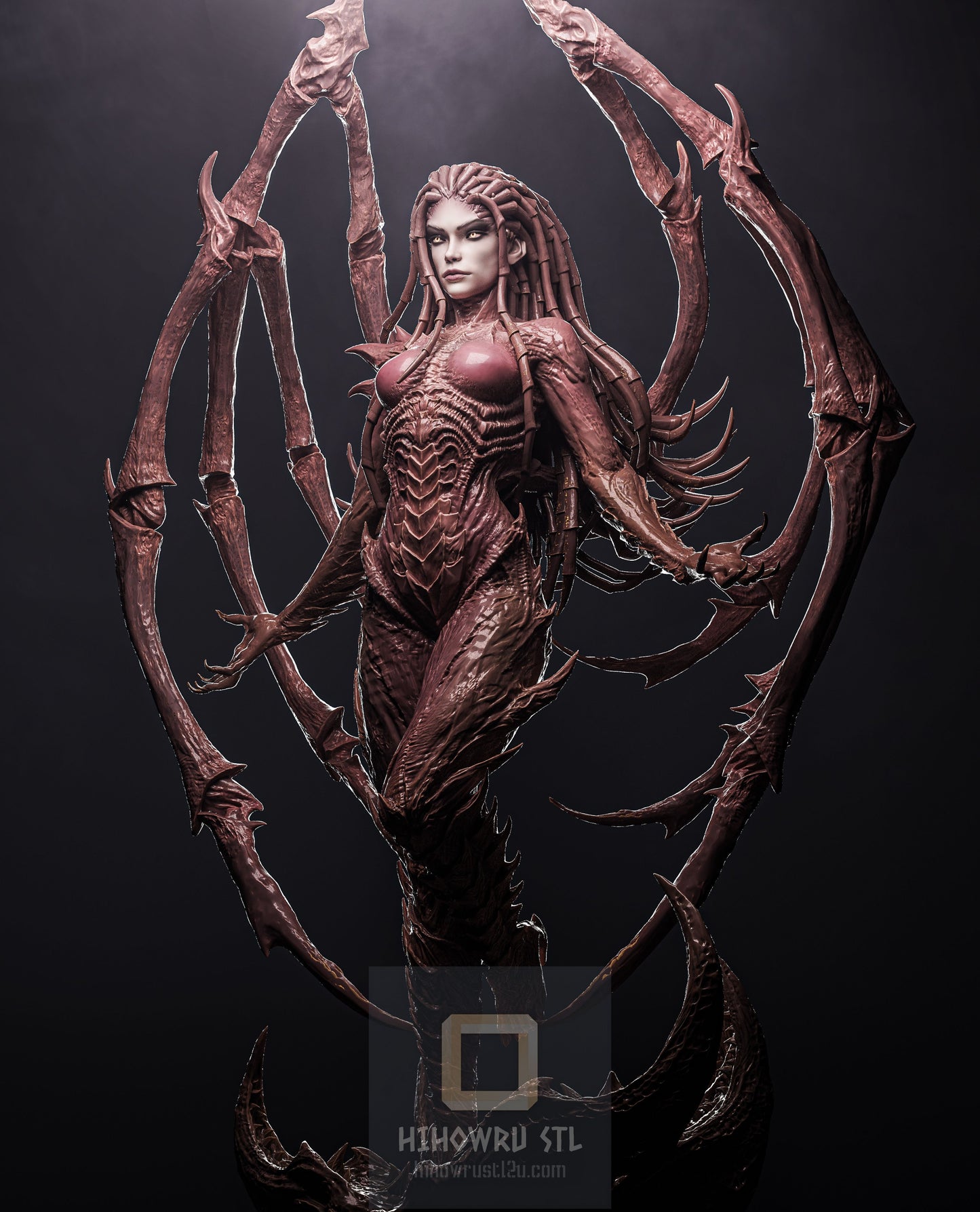 4423 Sarah Louise Kerrigan - Star Craft - STL 3D Print Files