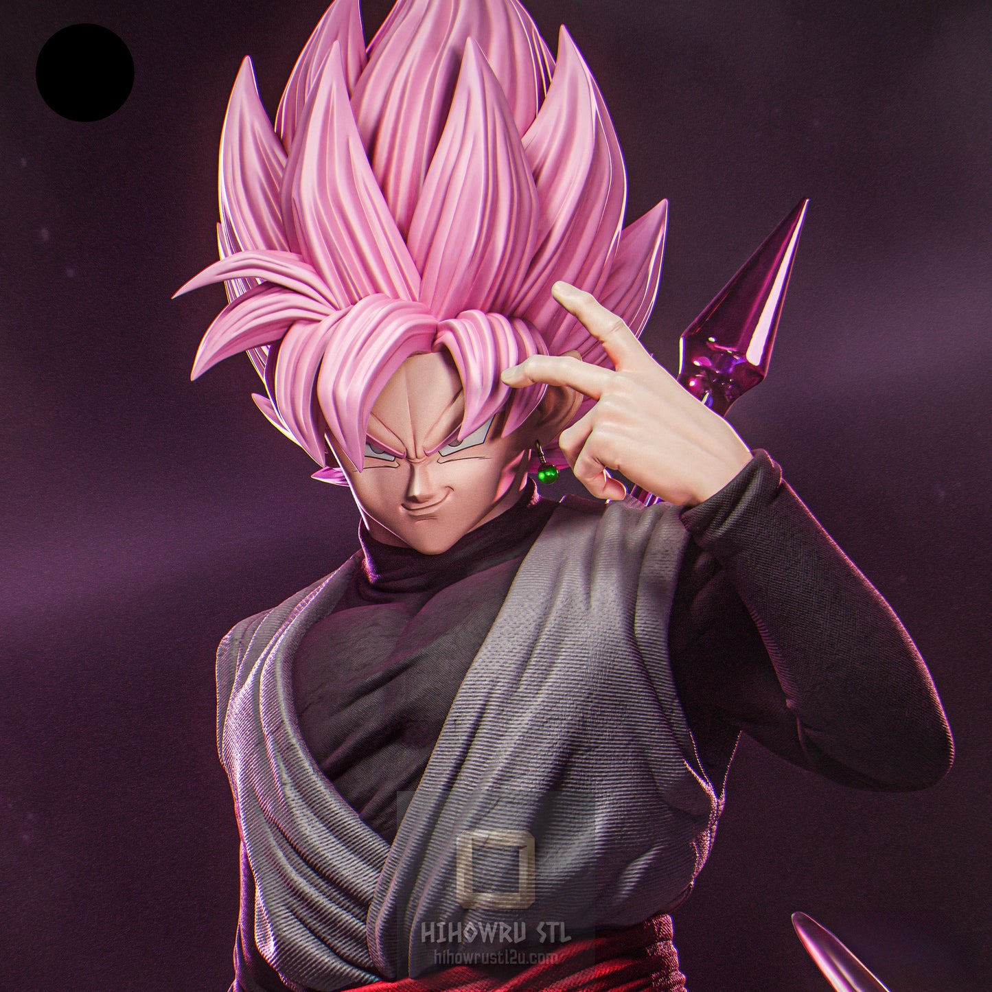 5114 Goku Black - Dragon Ball Super - STL 3D Print Files