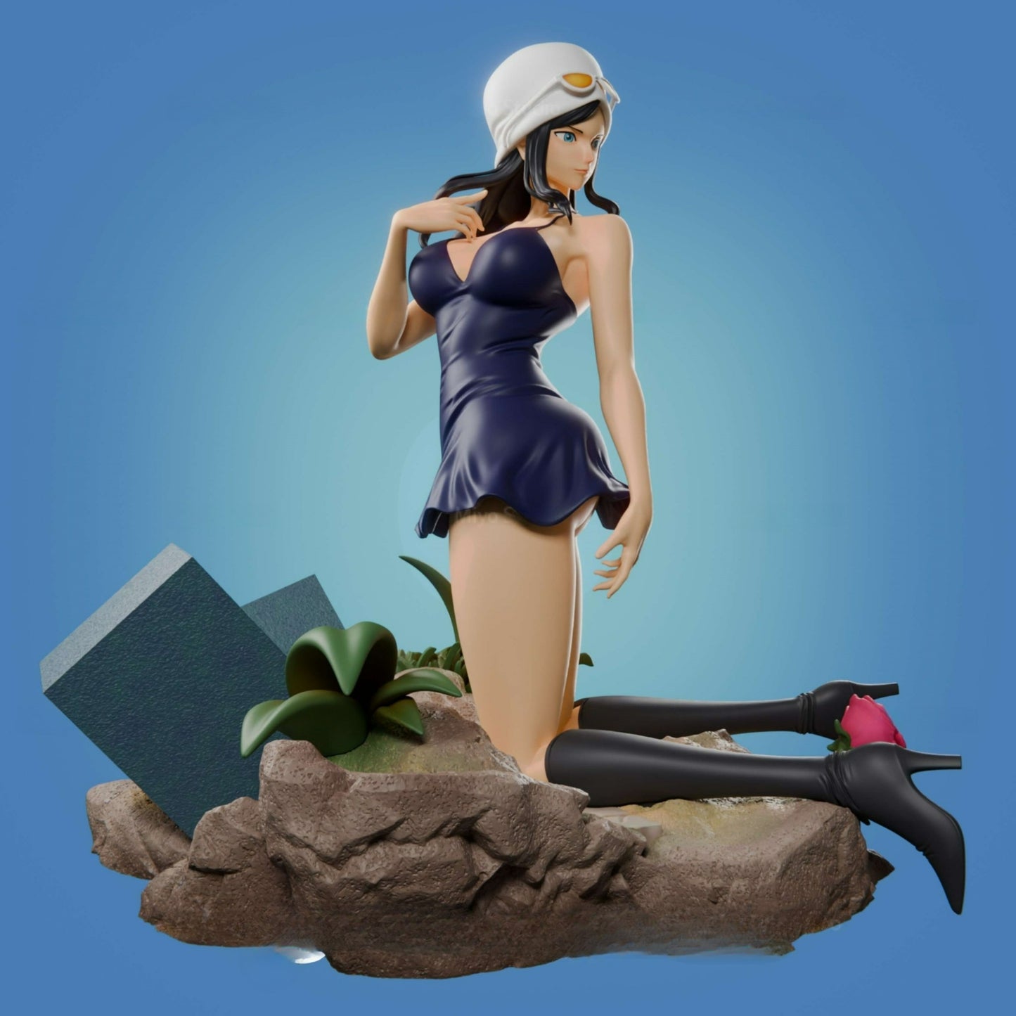 2870 Nico Robin NSFW - One Piece - STL 3D Print Files