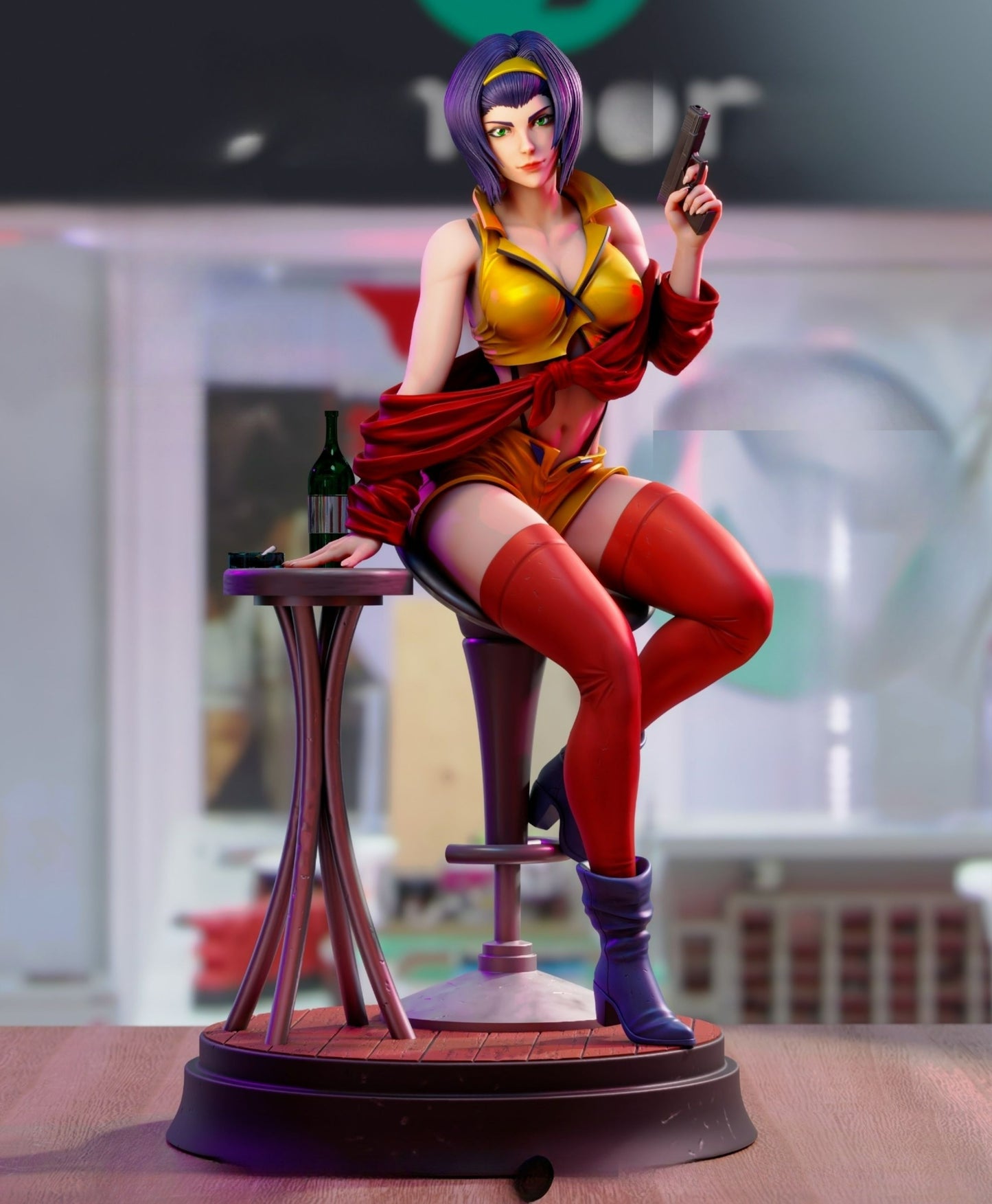 2903 Faye Valentine NSFW - Cowboy Bebop - STL 3D Print Files