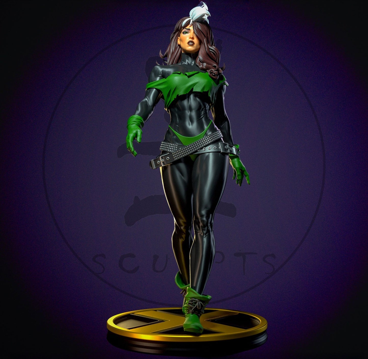 2926 Rogue NSFW - X-Men - STL 3D Print Files