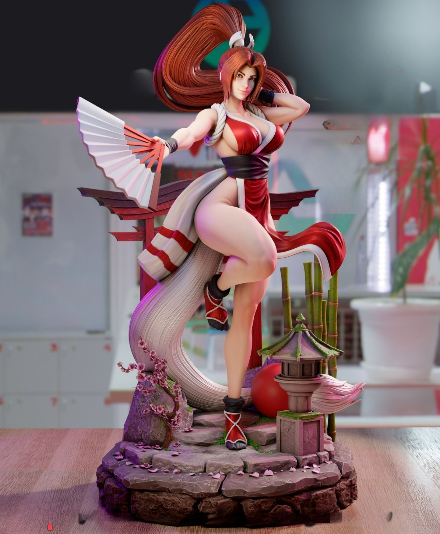 2966 Mai Shiranui NSFW - King of Fighters - STL 3D Print Files