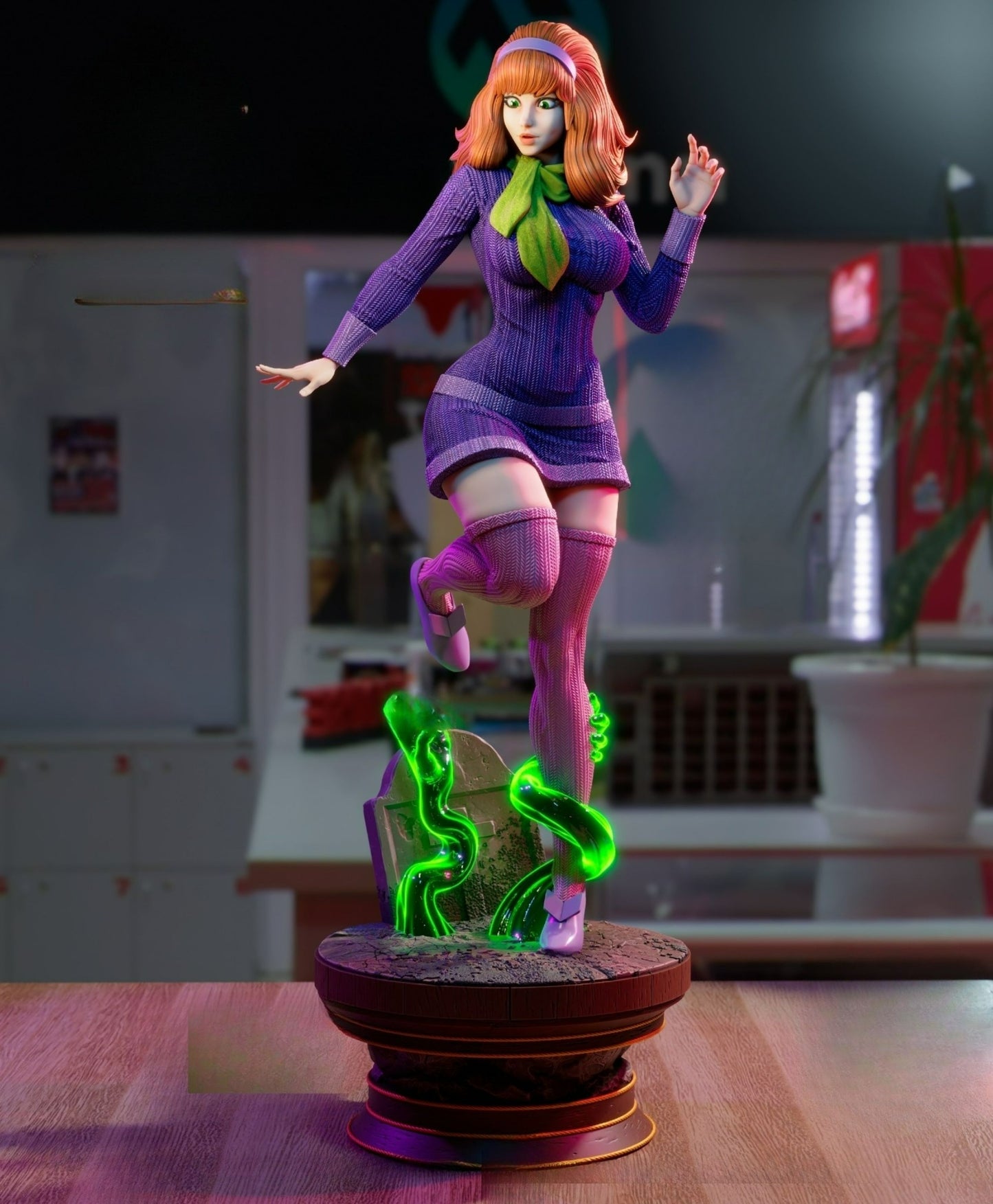 3118 Daphne Blake - Scooby-Doo - STL 3D Print Files