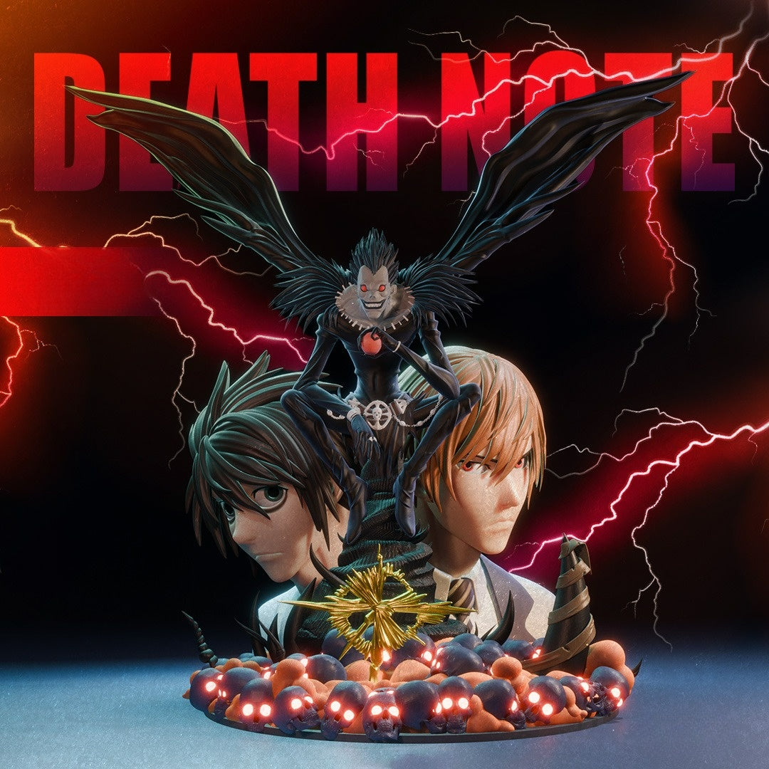 3125 Death Note Diorama - STL 3D Print Files