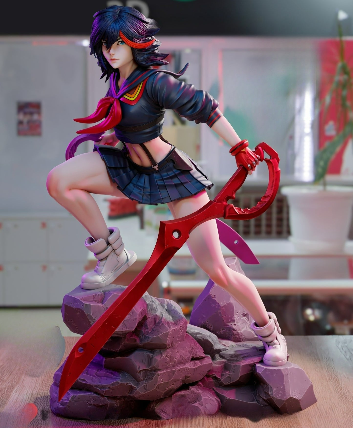 3176 Ryūko Matoi - Kill la Kill - STL 3D Print Files