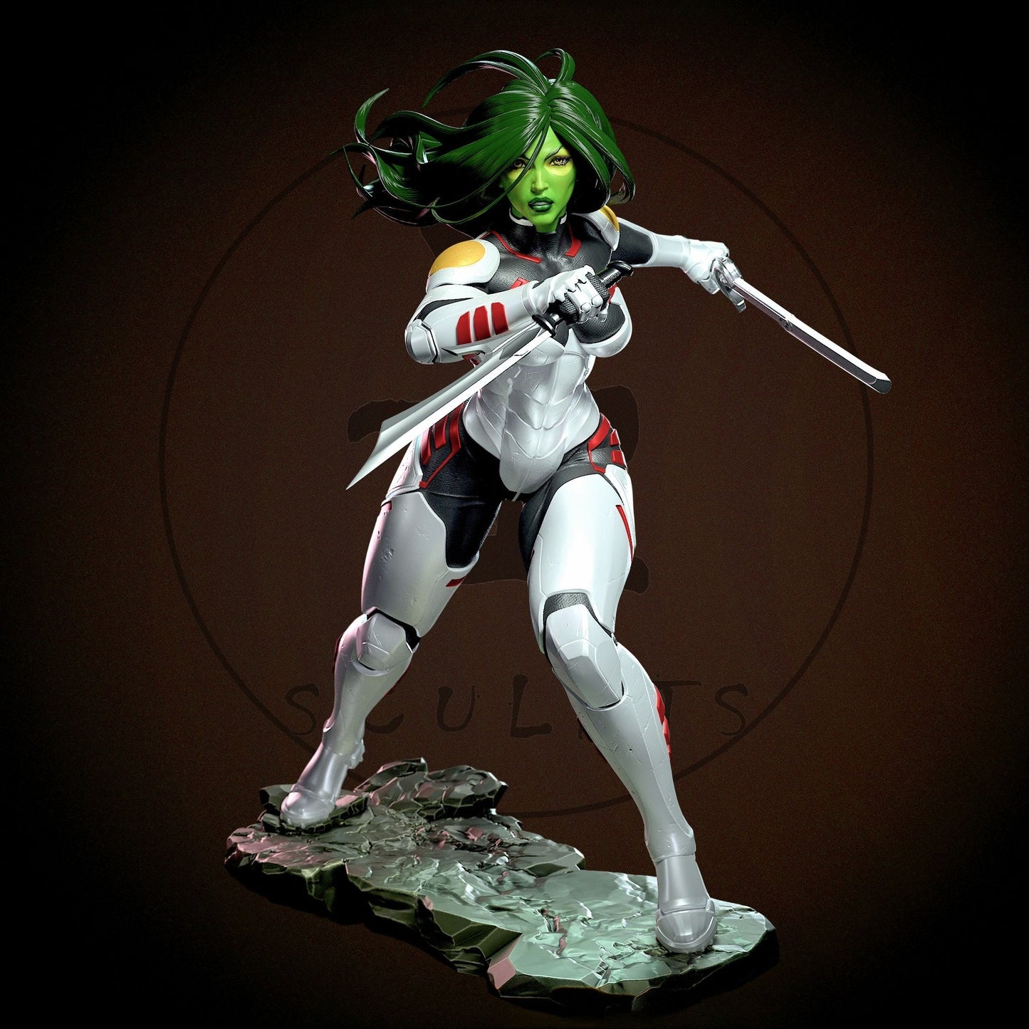 3270 Gamora NSFW - Guardians of the Galaxy - STL 3D Print Files