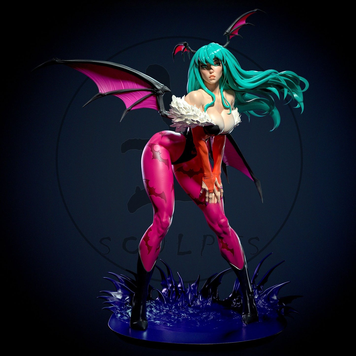 3271 Morrigan NSFW - Darkstalkers - STL 3D Print Files