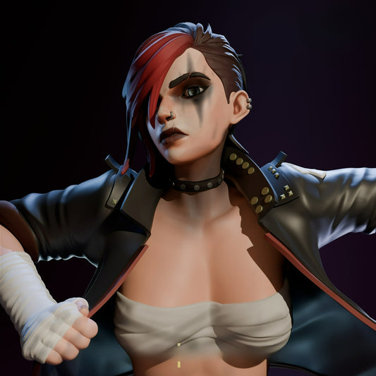3565 Vi Arcane NSFW - League of Legends - STL 3D Print Files