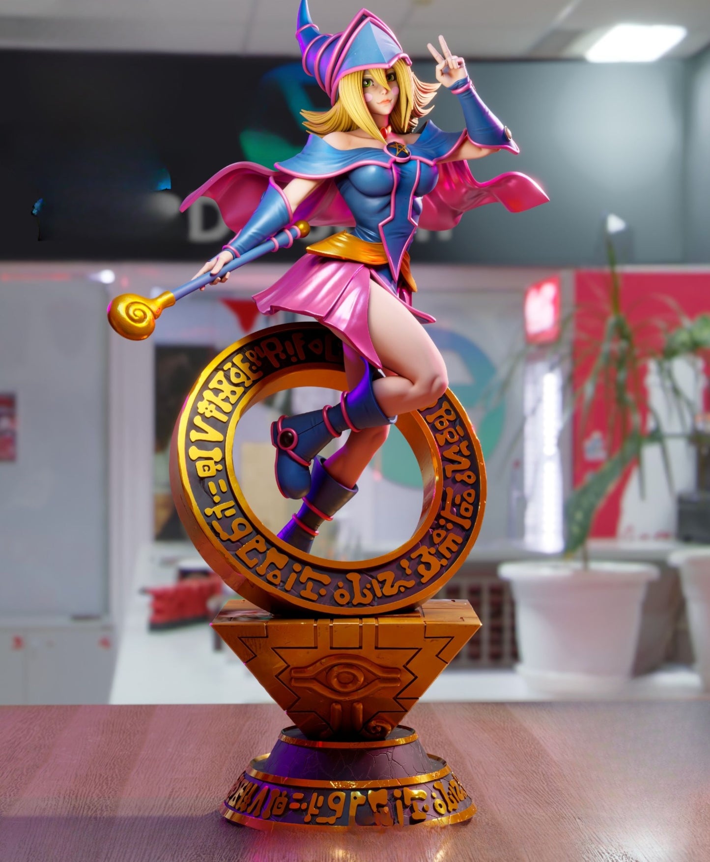 3620 Dark Magician Girl NSFW - Yu-Gi-Oh! - STL 3D Print Files