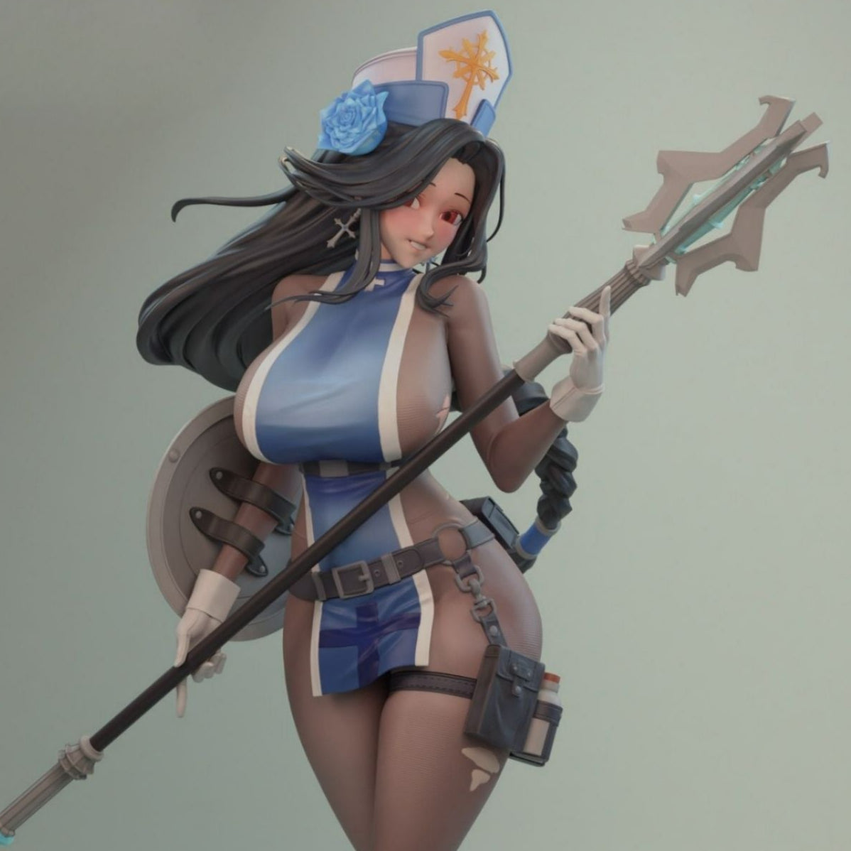 3635 Maiden: Ice Rose - Nikke: Goddess of Victory - STL 3D Print Files