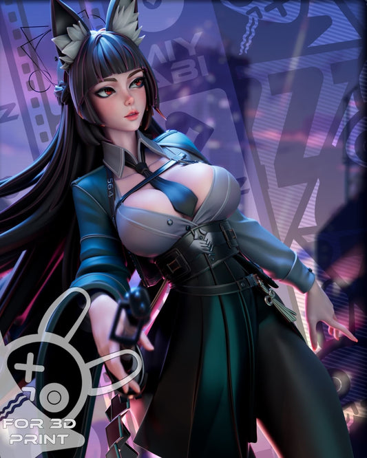 3837 Hoshimi Miyabi NSFW - Zenless Zone Zero - STL 3D Print Files
