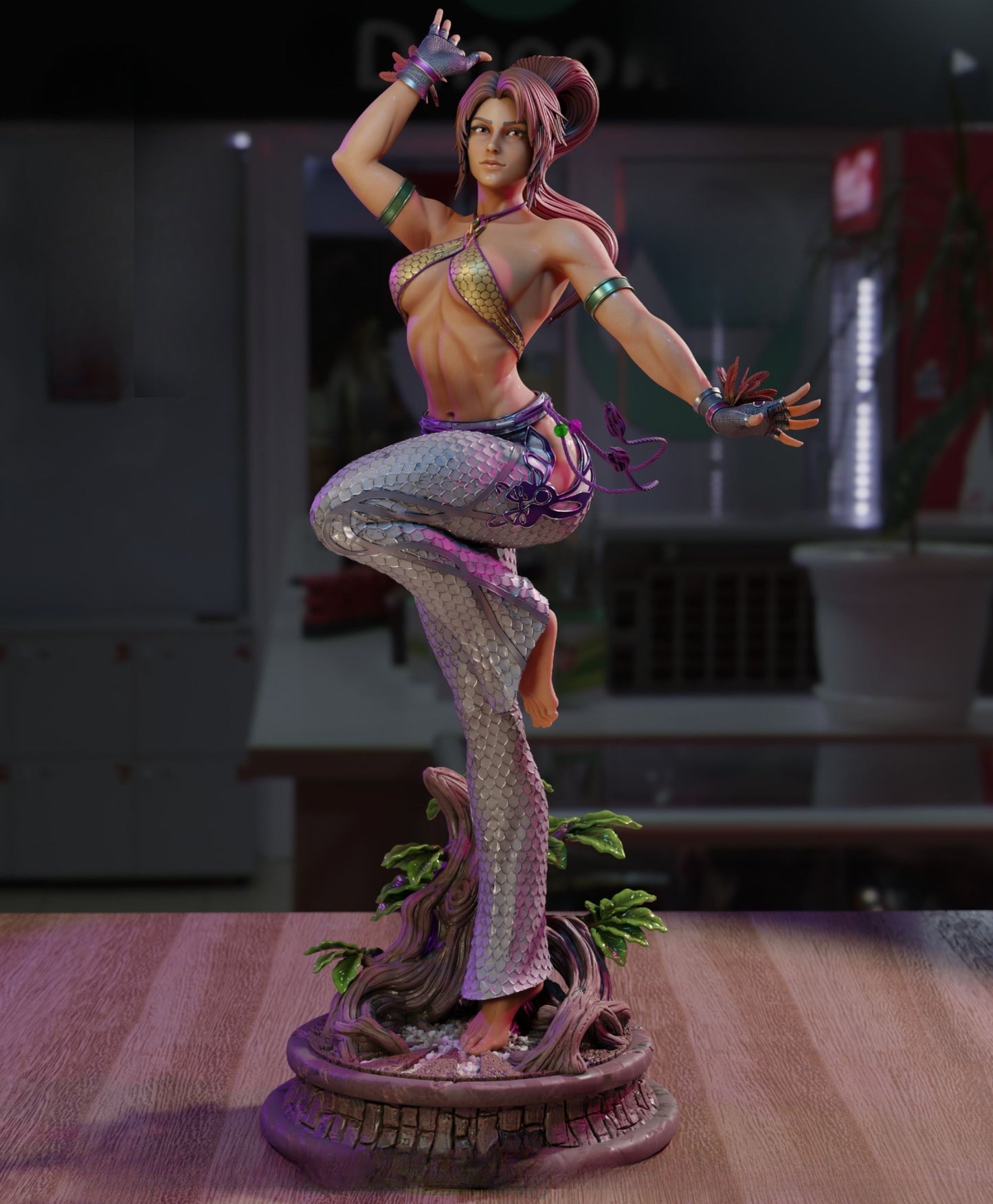 3908 Christie Monteiro NSFW - Tekken - STL 3D Print Files