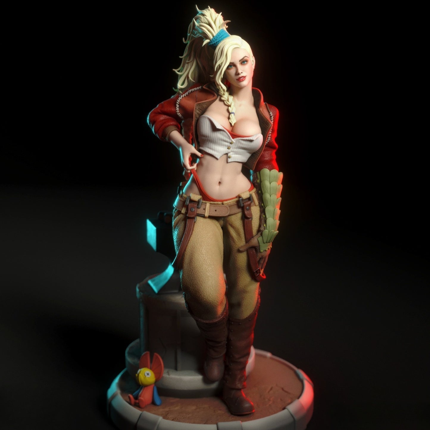 3994 Gemma NSFW - Monster Hunter Wilds - STL 3D Print Files
