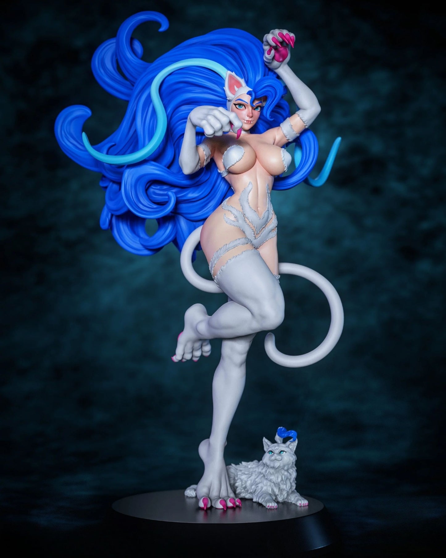 4109 Felicia NSFW - Darkstalkers - STL 3D Print Files