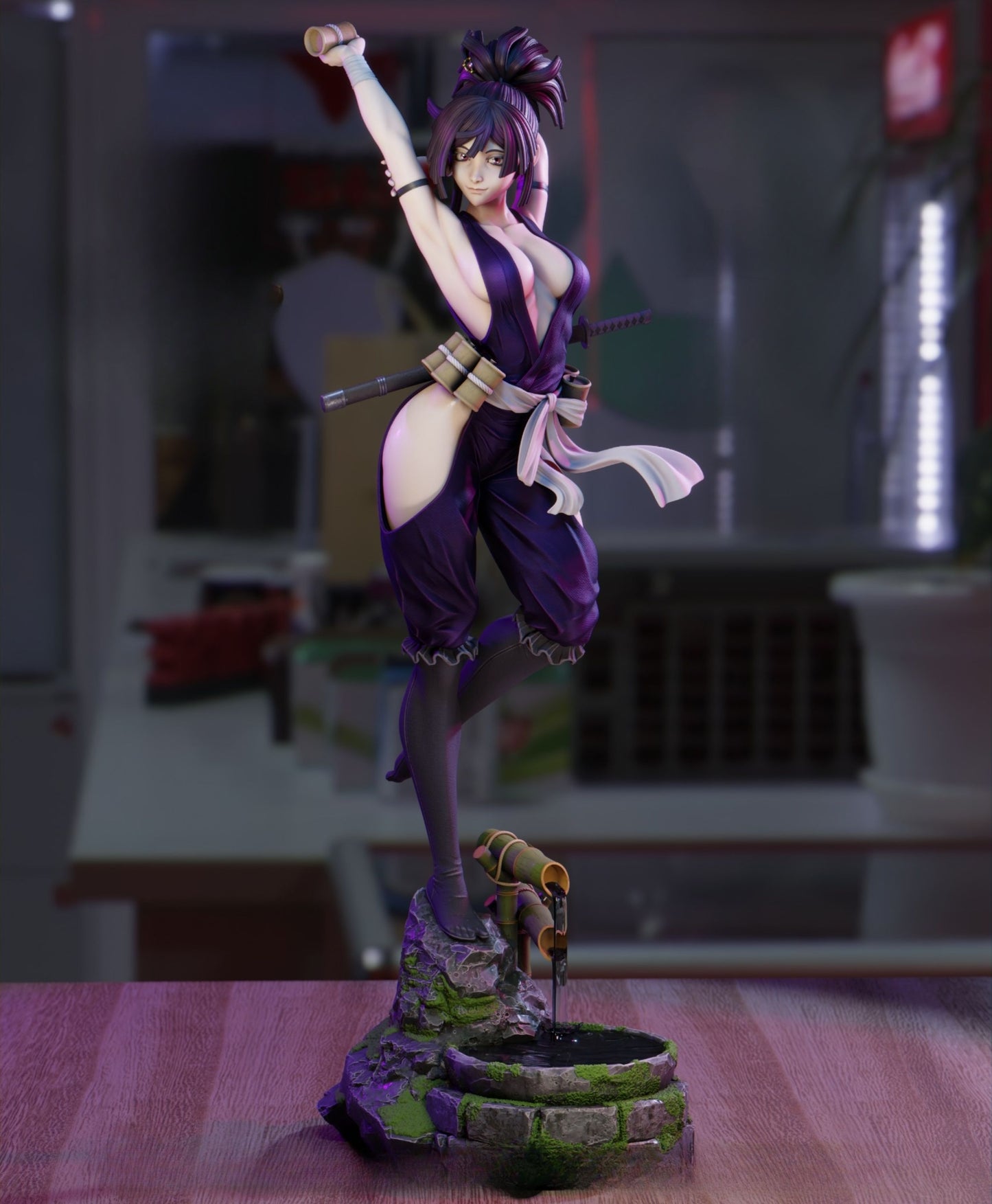 4253 Yuzuriha NSFW - Hell's Paradise - STL 3D Print Files