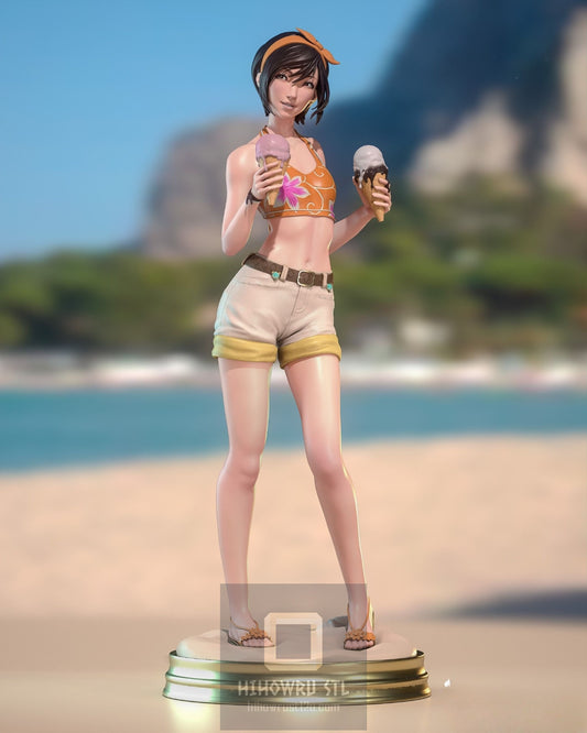4285 Yuffie Kisaragi - Final Fantasy - STL 3D Print Files