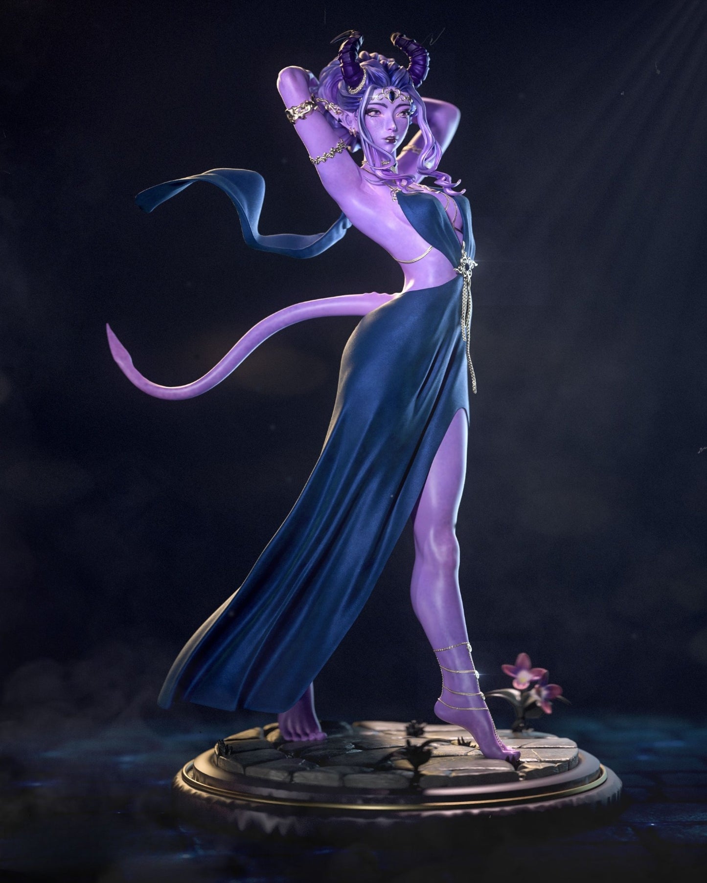 4293 Tiefling - STL 3D Print Files