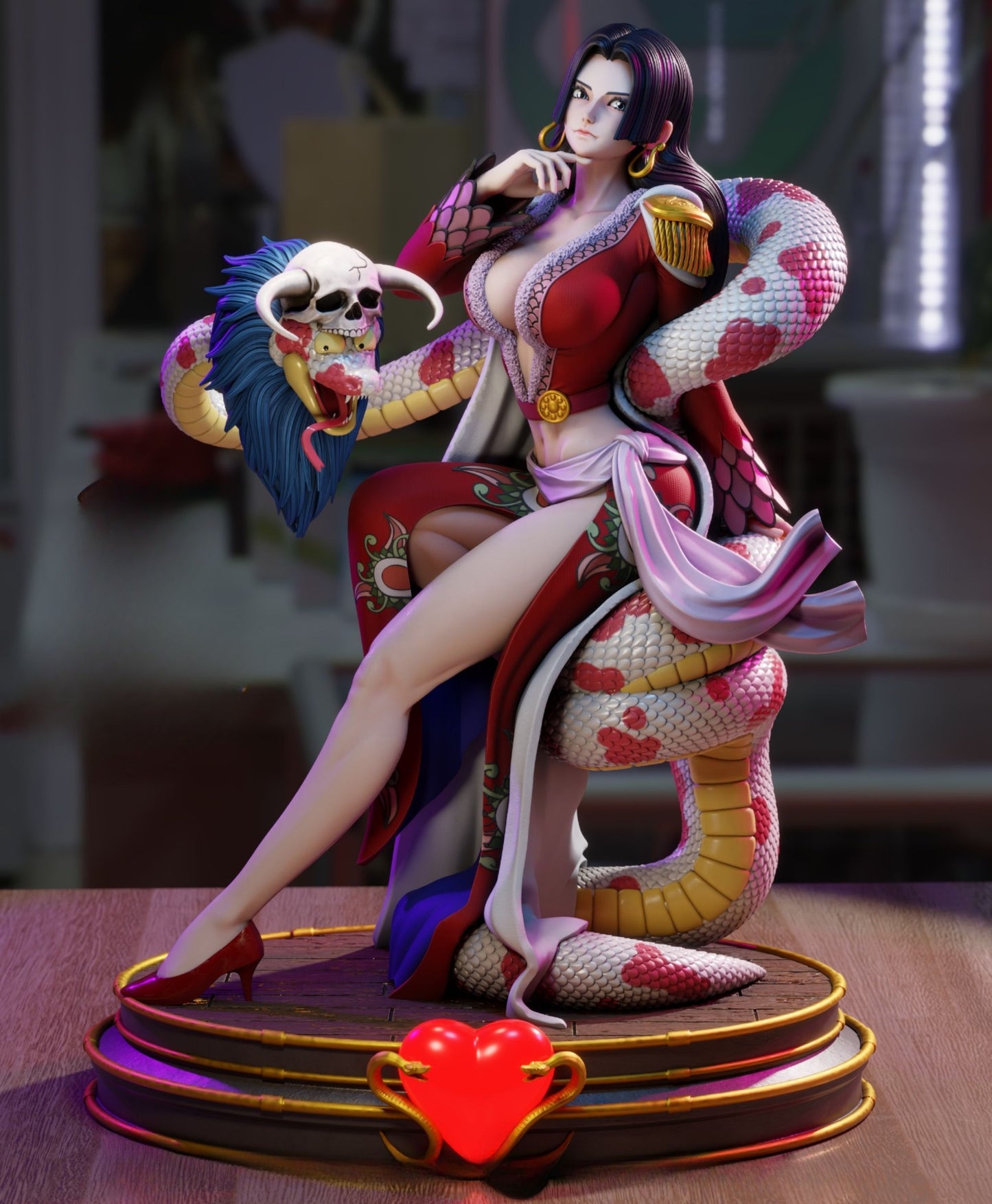 4303 Boa Hancock NSFW - One Piece - STL 3D Print Files