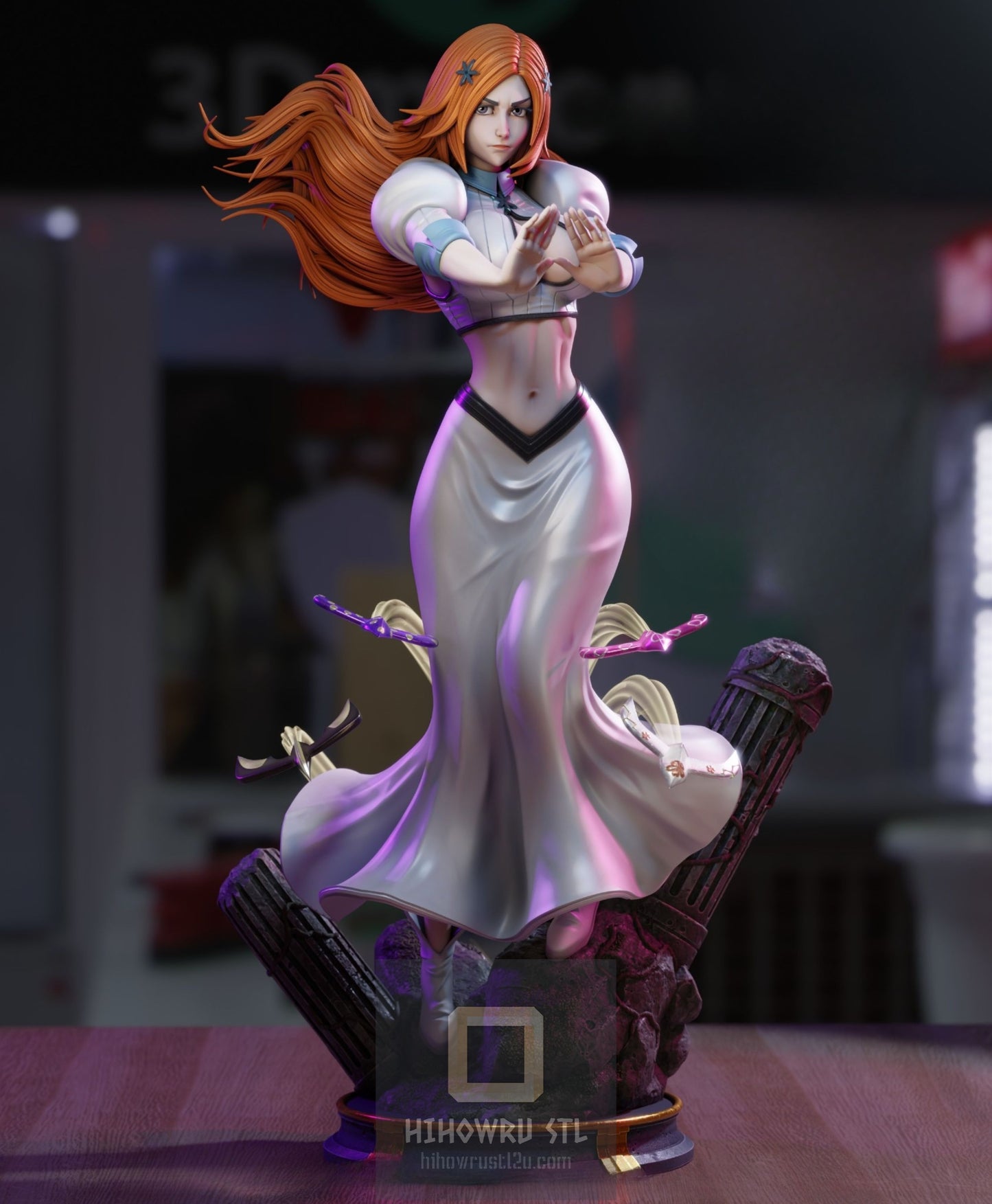 4369 Orihime Inoue NSFW - Bleach - STL 3D Print Files