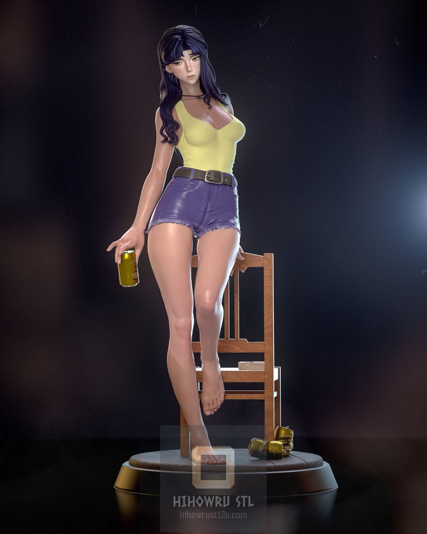 4373 Misato Katsuragi NSFW - Evangelion - STL 3D Print Files