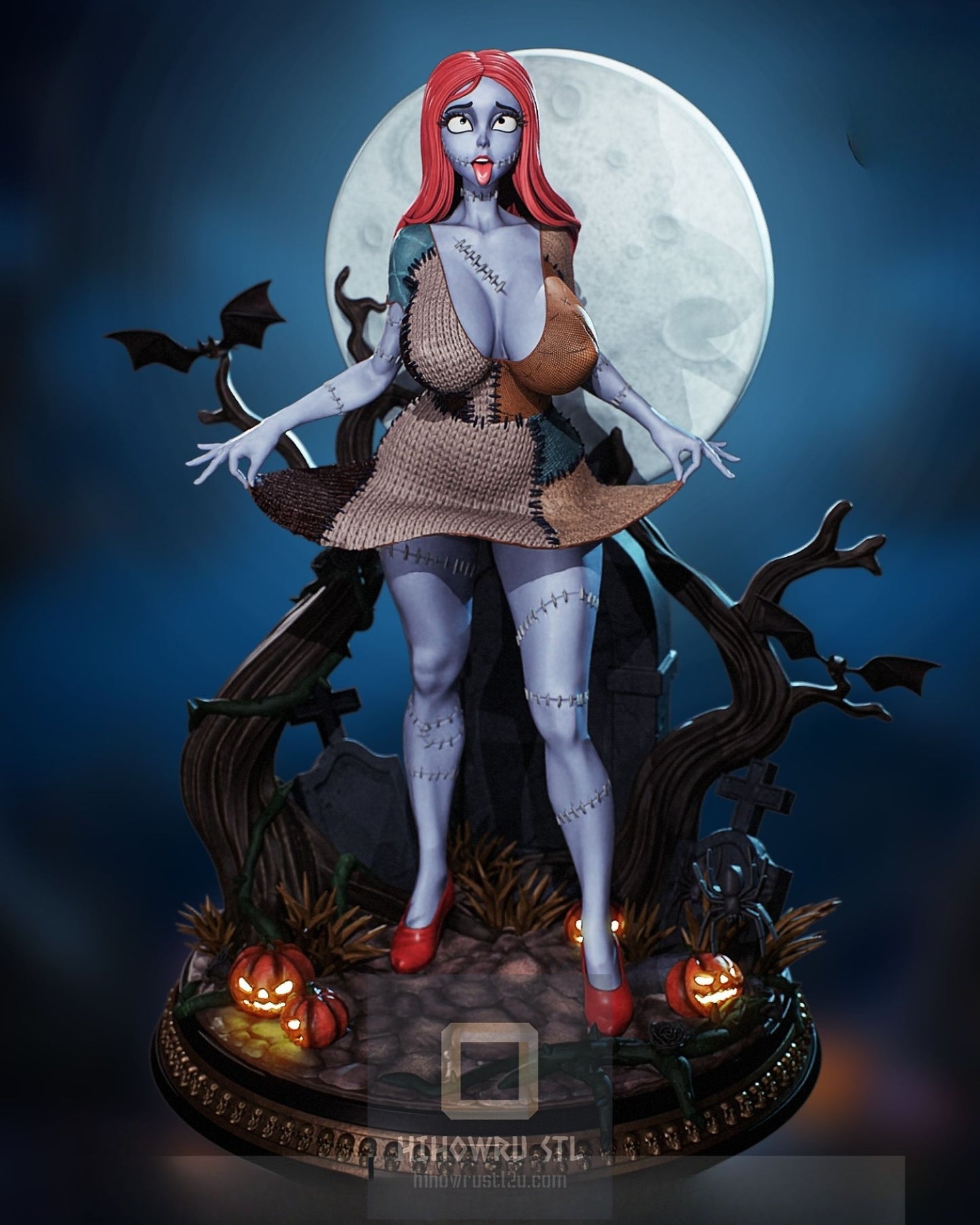 4374 Sally NSFW - The Nightmare Before Christmas - STL 3D Print Files