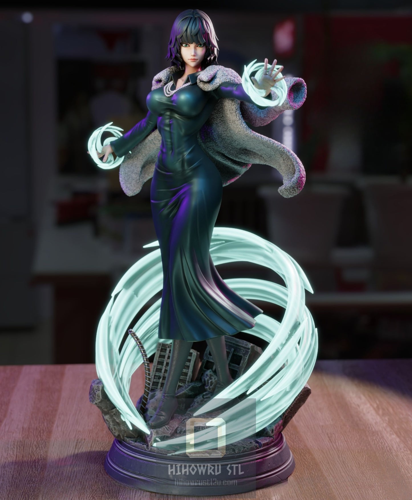 4375 Fubuki - One Punch Man - STL 3D Print Files