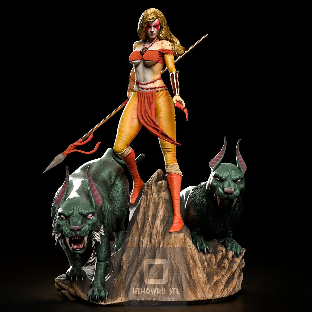 4456 Cheetara - ThunderCats - STL 3D Print Files
