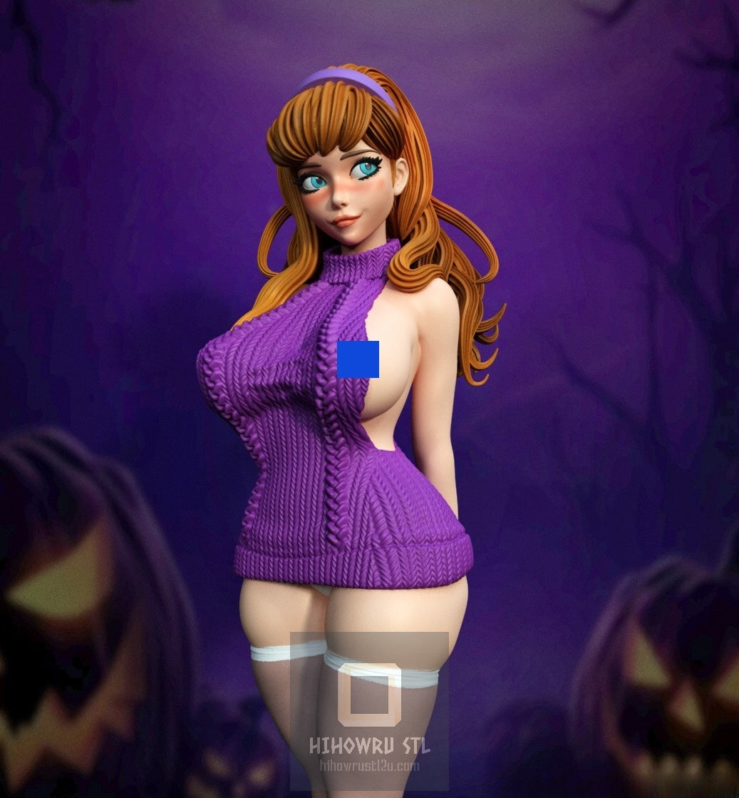4449 Daphne Blake NSFW - Scooby-Doo - STL 3D Print Files