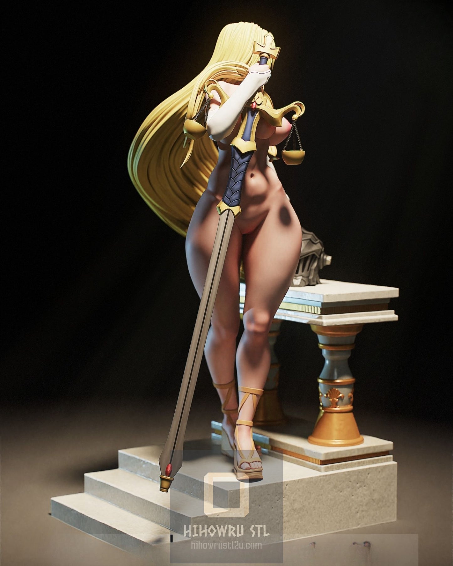 4480 Sword Maiden NSFW - Goblin Slayer - STL 3D Print Files
