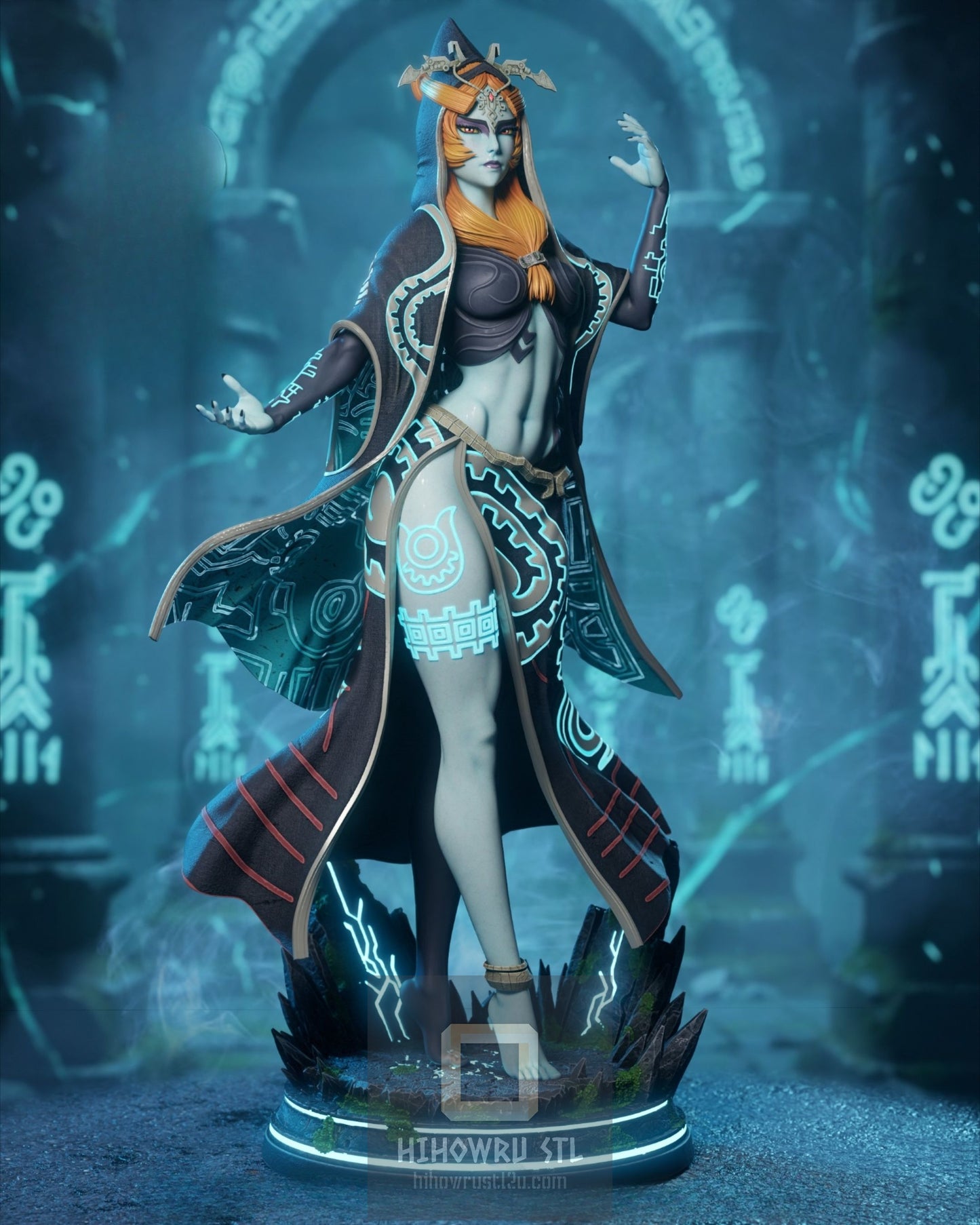 4482 True Midna NSFW - The Legend of Zelda - STL 3D Print Files