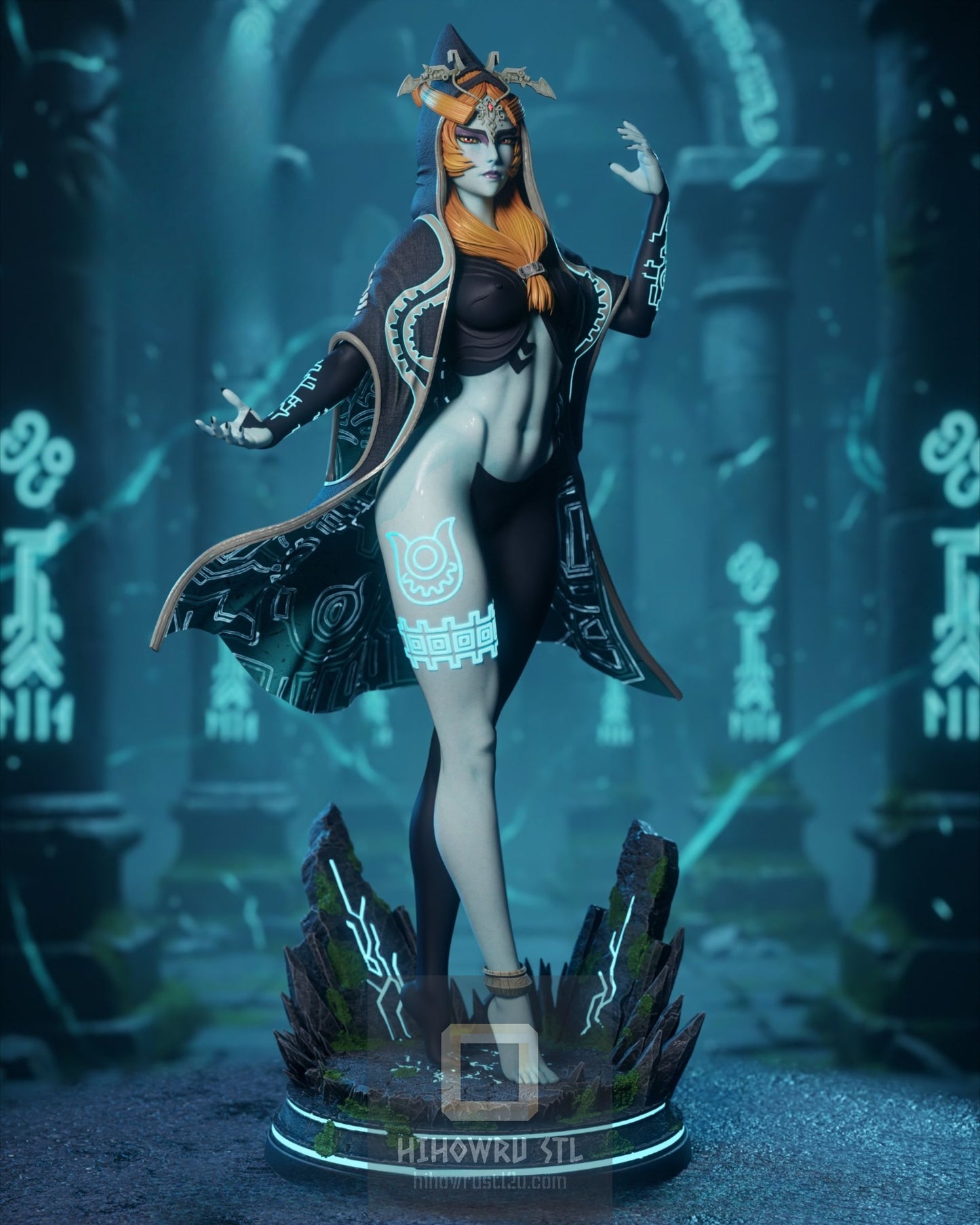 4482 True Midna NSFW - The Legend of Zelda - STL 3D Print Files