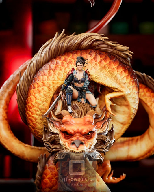 4487 Dragon Rider - STL 3D Print Files