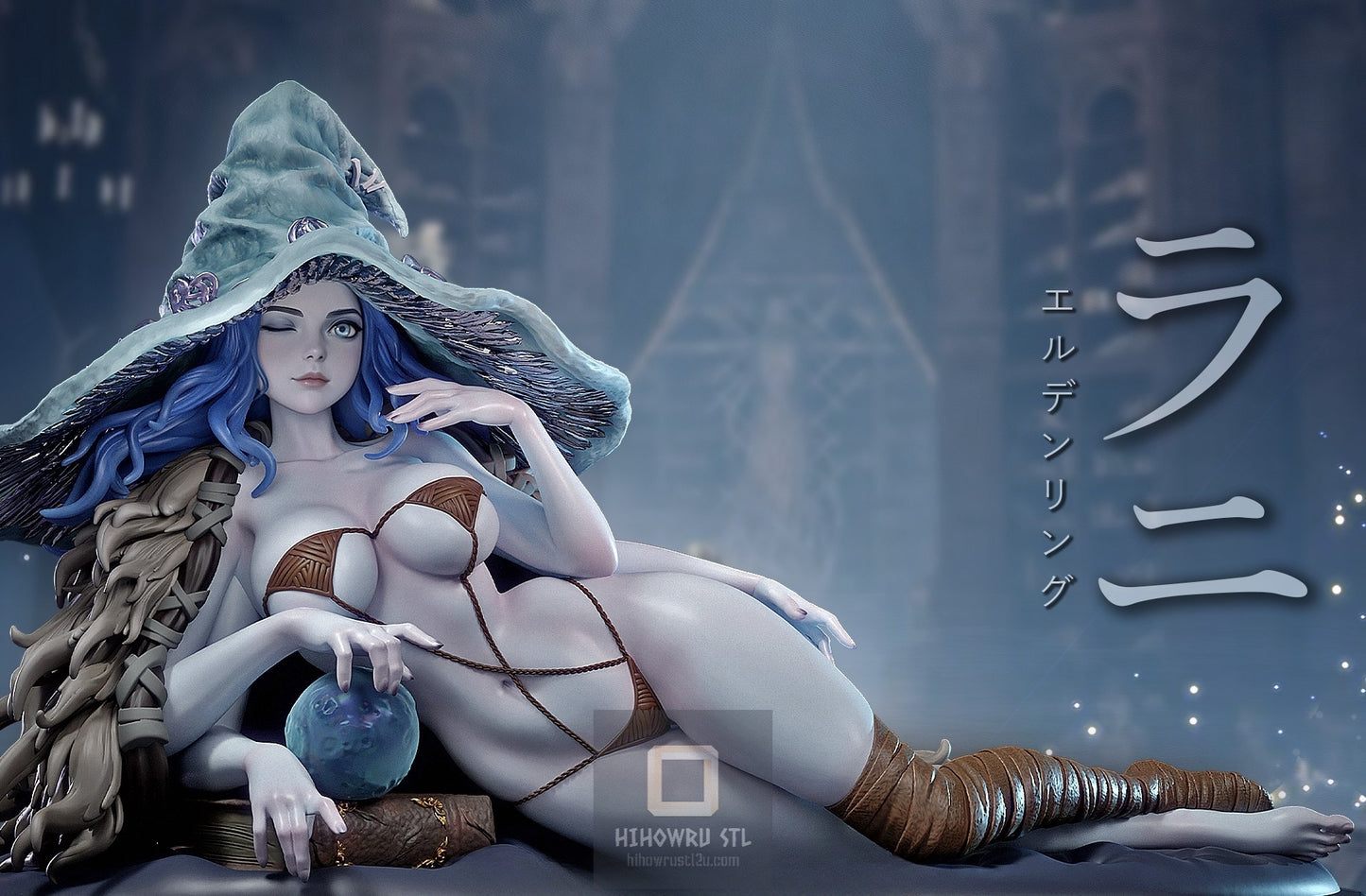 4490 Ranni the Witch NSFW - Elden Ring  - STL 3D Print Files