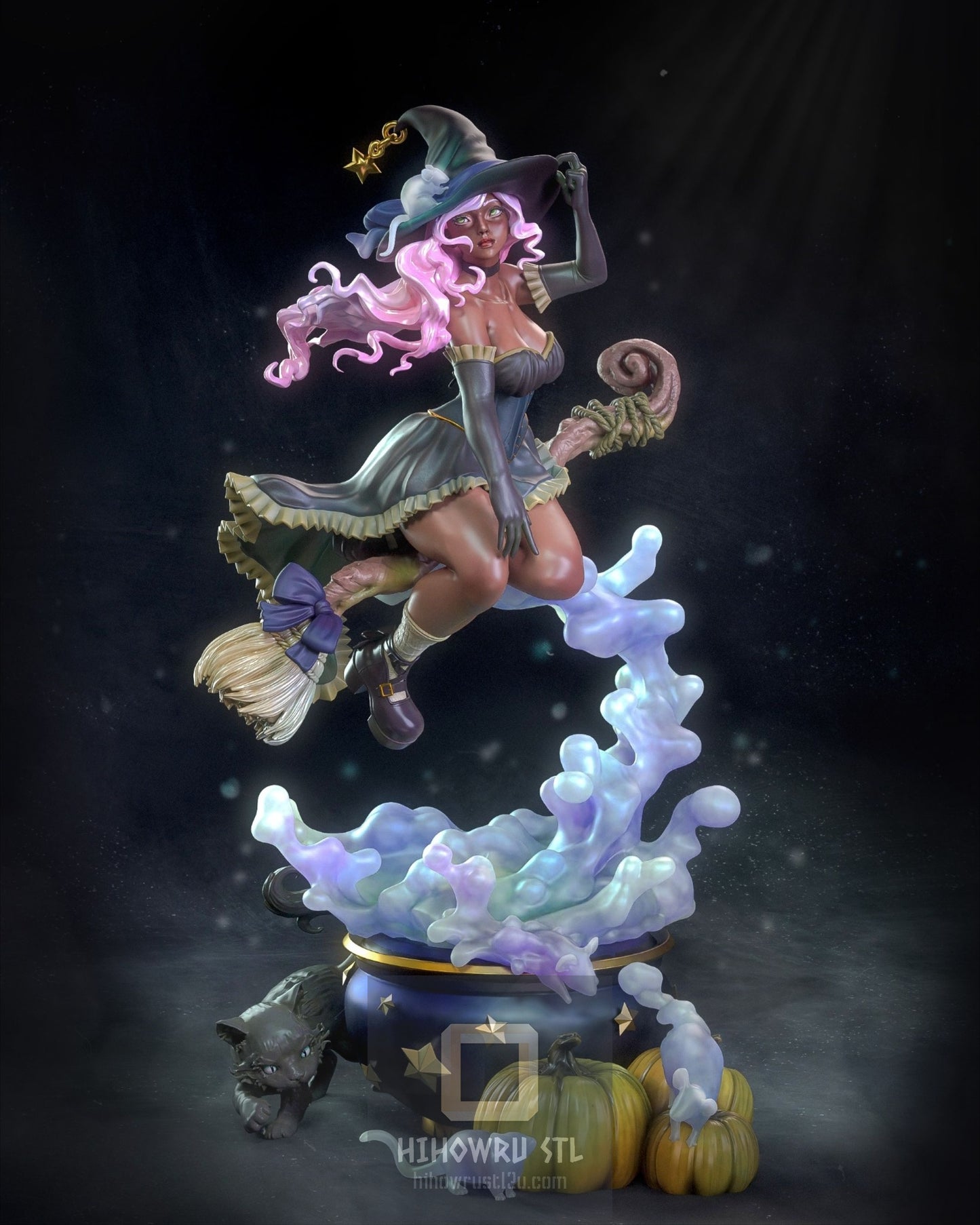 4505 Witch NSFW - STL 3D Print Files