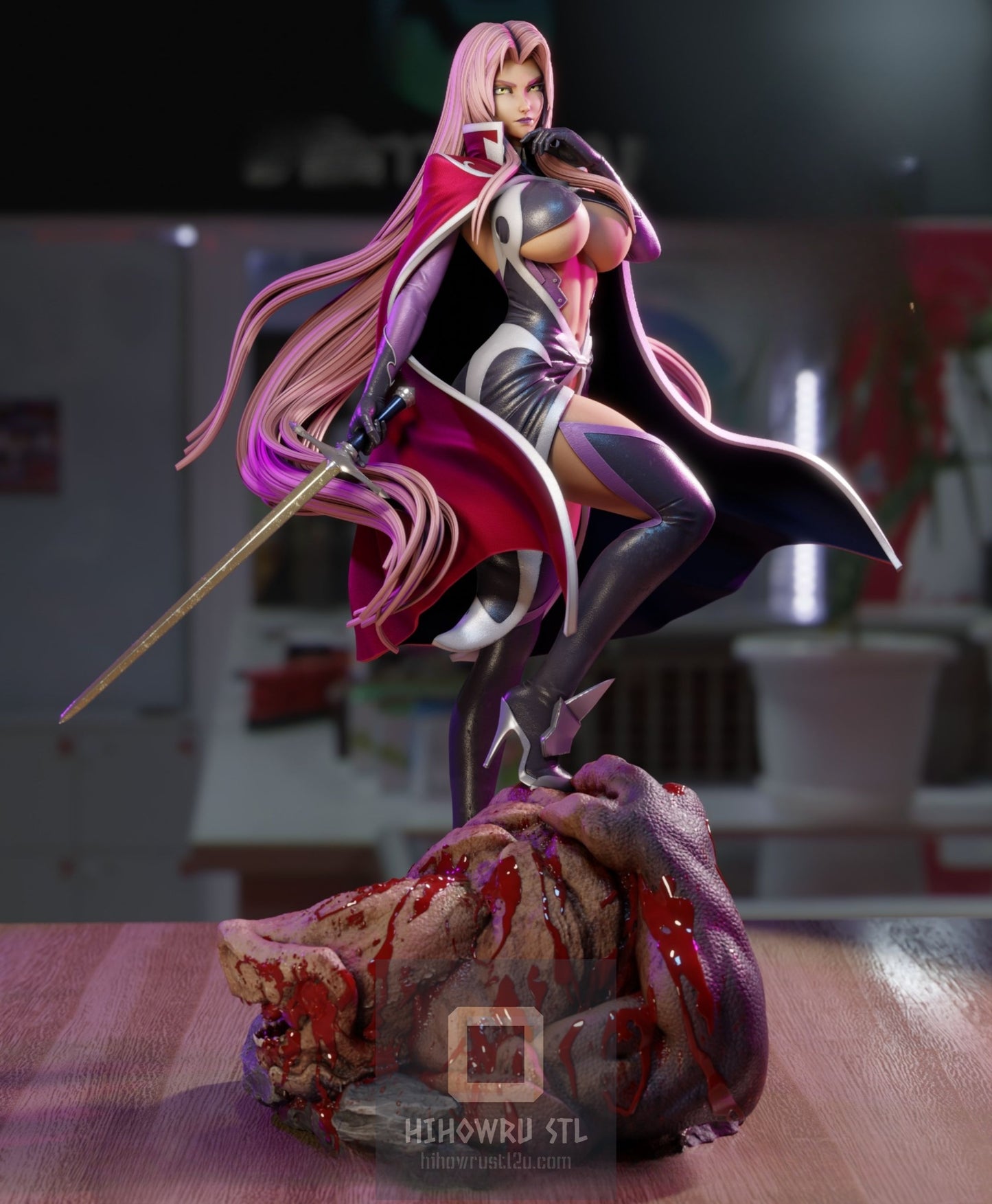 4521 Hell Knight Ingrid NSFW - FINAL FANTASY - STL 3D Print Files