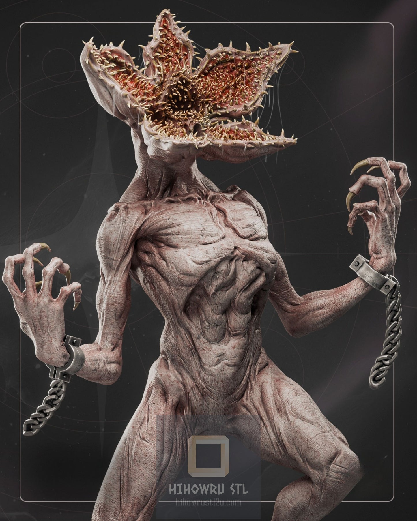 4559 The Demogorgon - Stranger Things - STL 3D Print Files