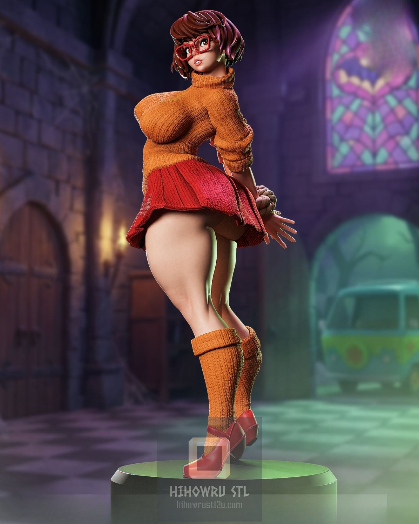 4578 Velma NSFW - Scooby Doo's - STL 3D Print Files