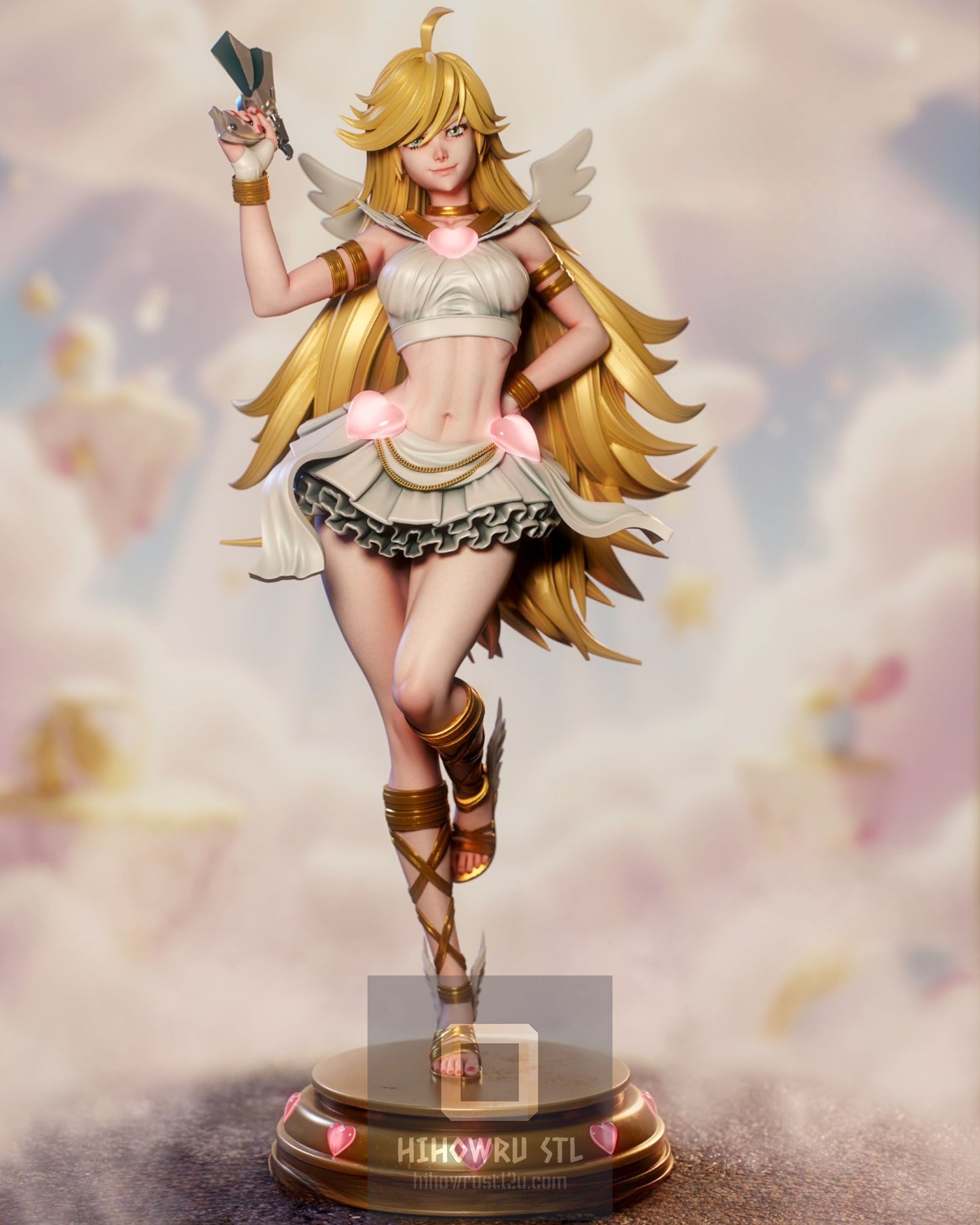 4588 Panty - Panty & Stocking with Garterbelt - STL 3D Print Files