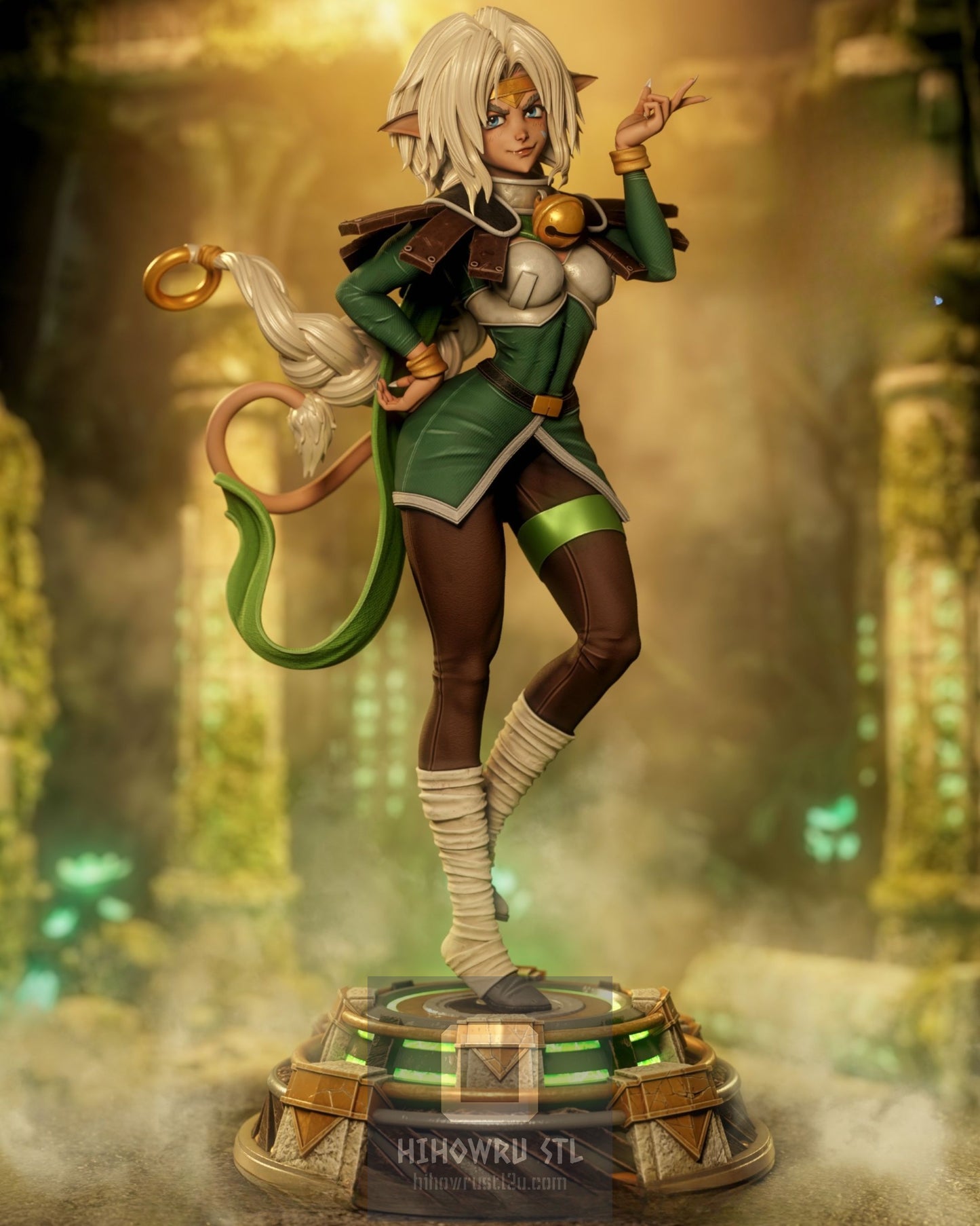 4635 Aisha Clan-Clan NSFW - Outlaw Star - STL 3D Print Files