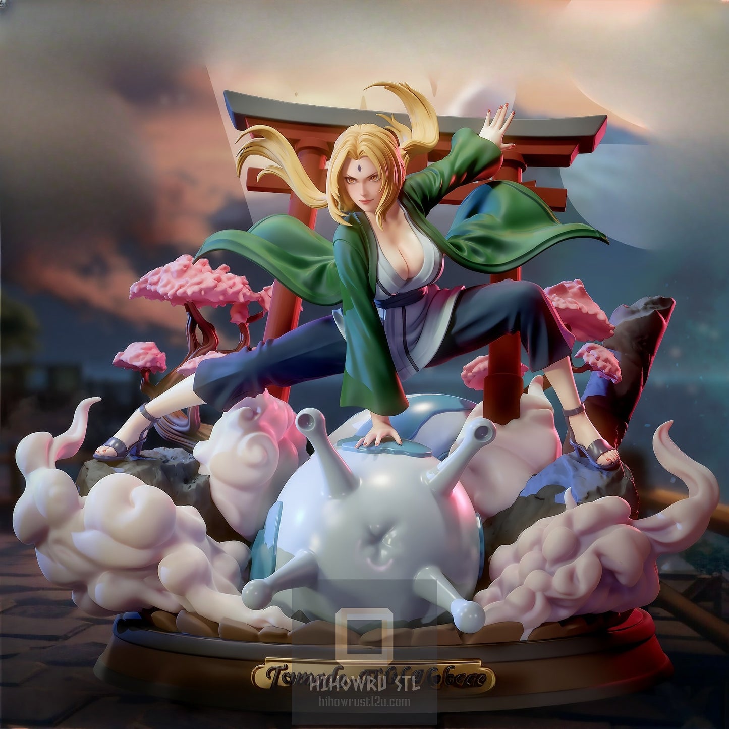 4821 Tsunade - Naruto - STL 3D Print Files
