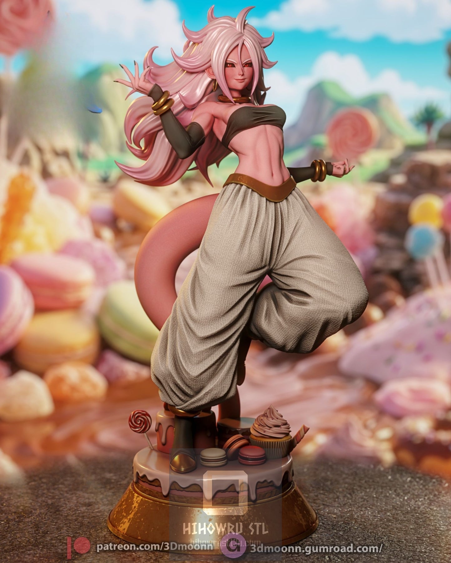 4833 Android 21 NSFW - Dragon Ball - STL 3D Print Files