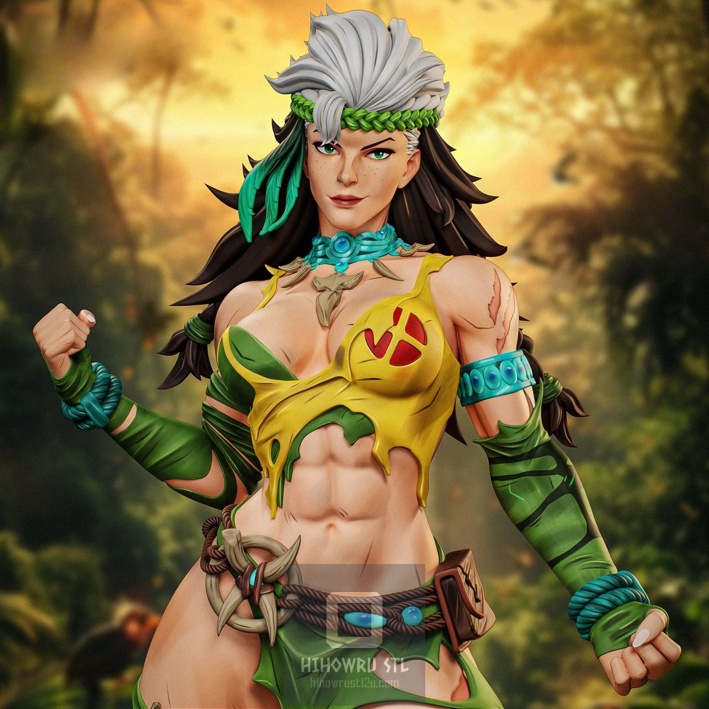 4892 Rogue - Savage Lands - X-men - STL 3D Print Files