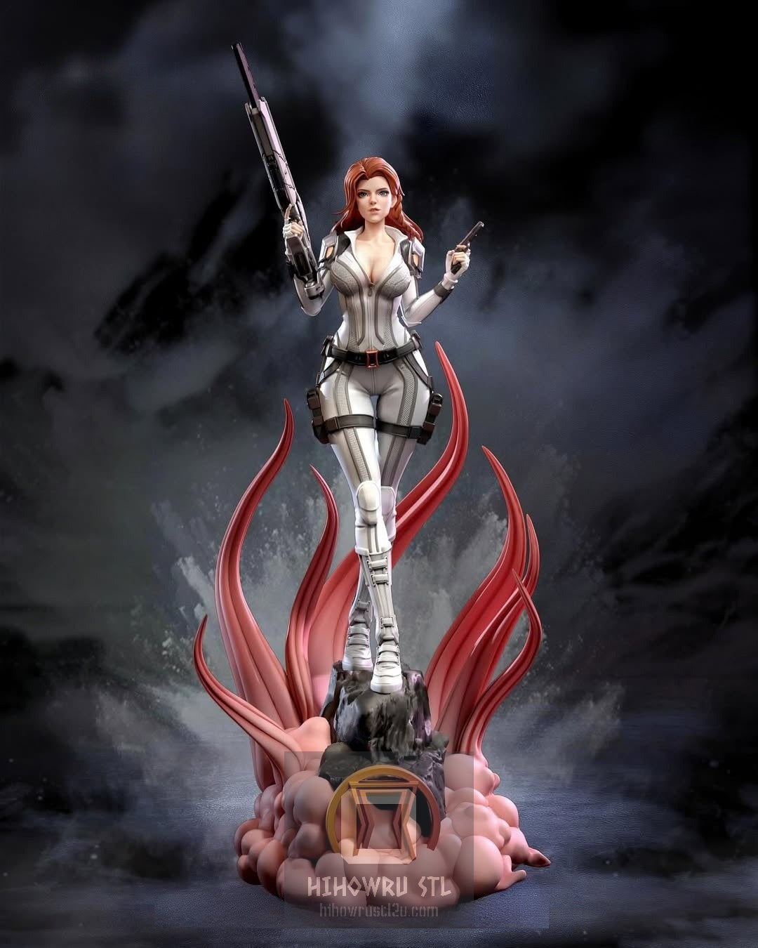 4911 Black Widow NSFW - Marvel Rivals - STL 3D Print Files