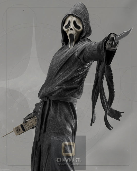 4956 Ghostface - Scary Movie - STL 3D Print Files