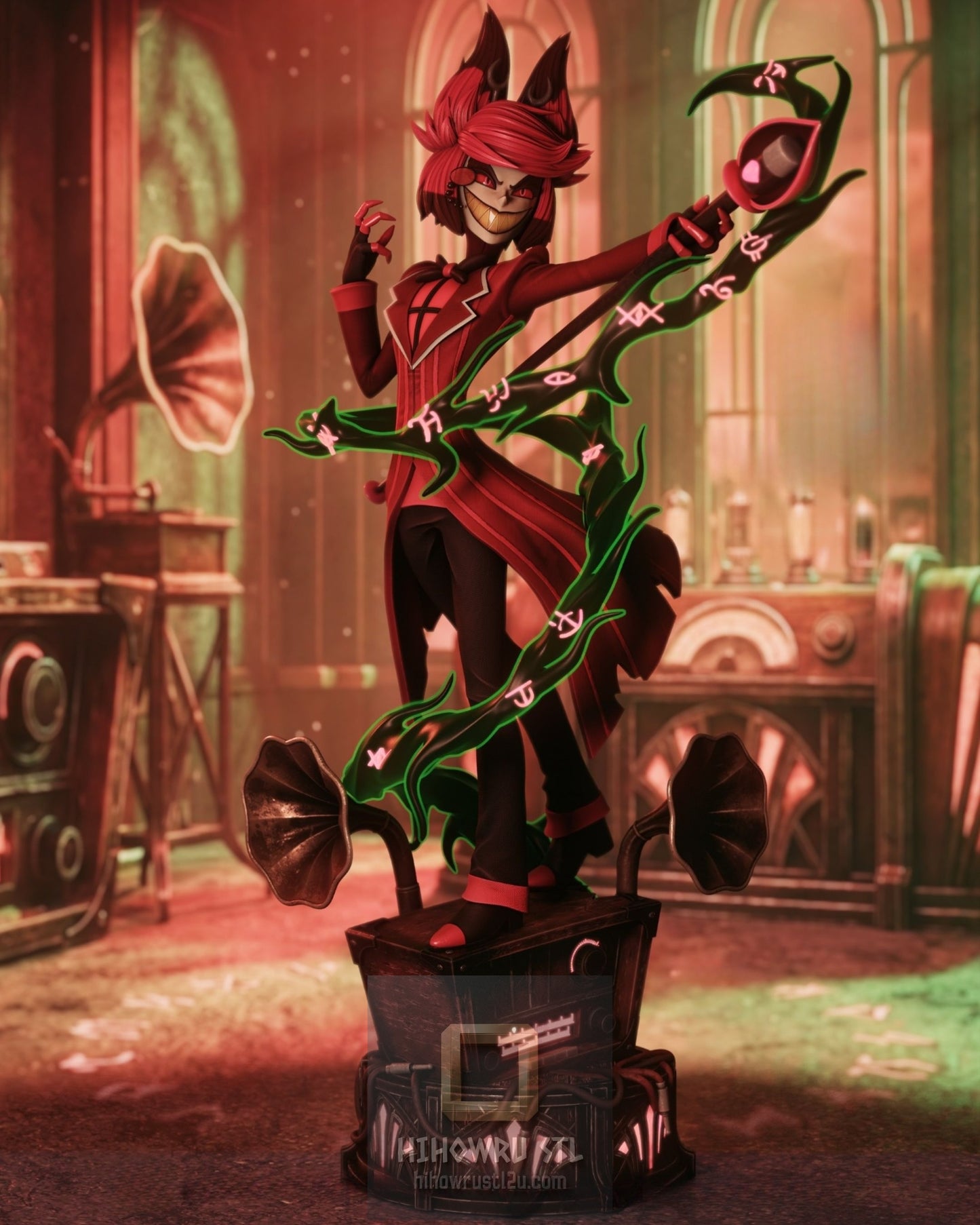 5001 Alastor - Hazbin Hotel - STL 3D Print Files