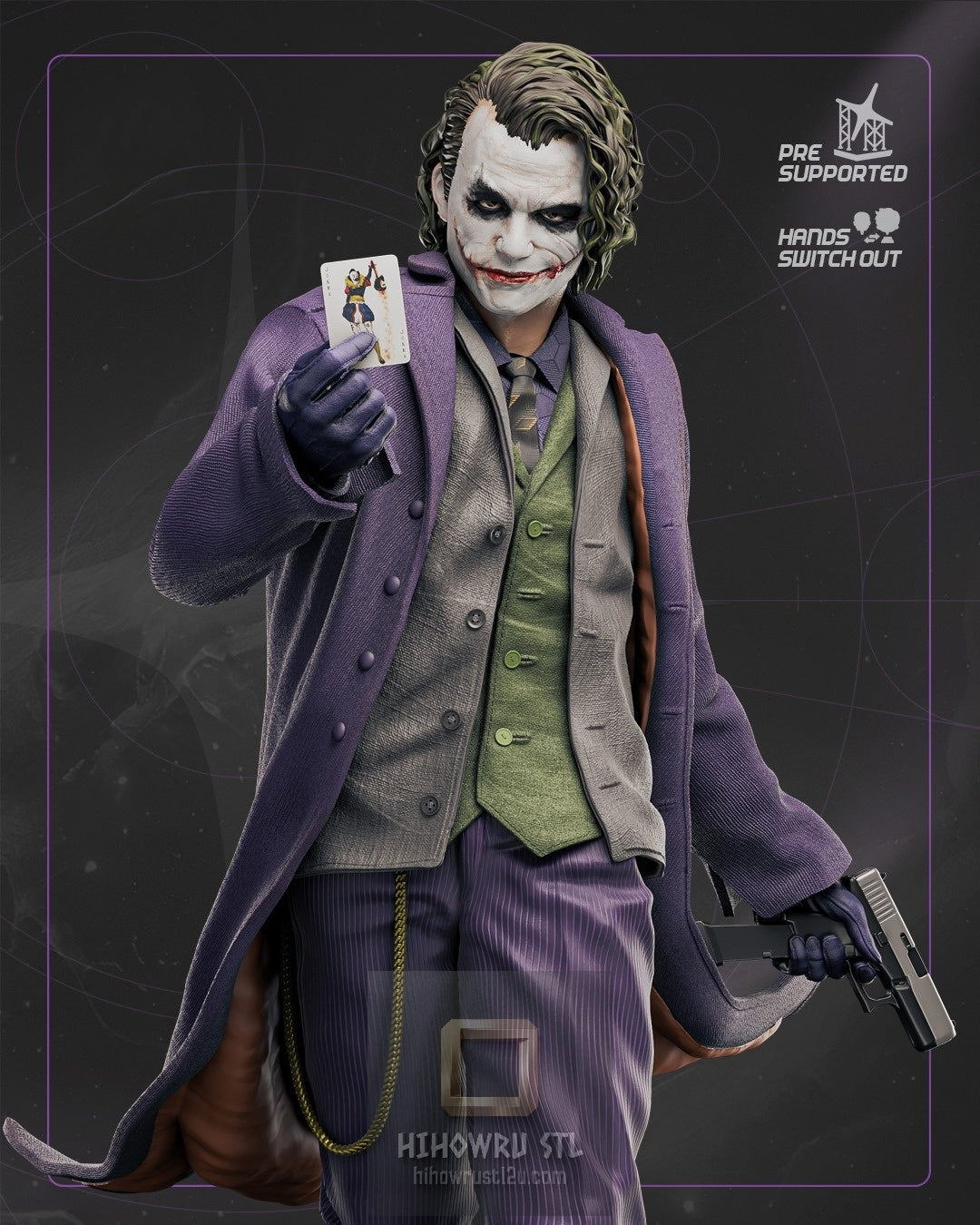 5002 Joker - DC Comics - STL 3D Print Files