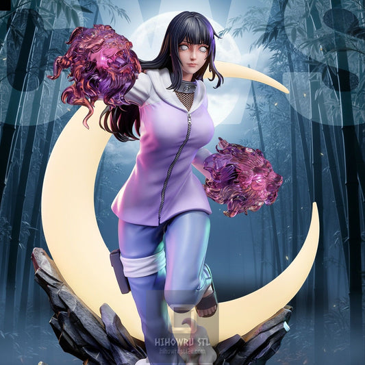 5011 Hinata Hyuga - Naruto - STL 3D Print Files