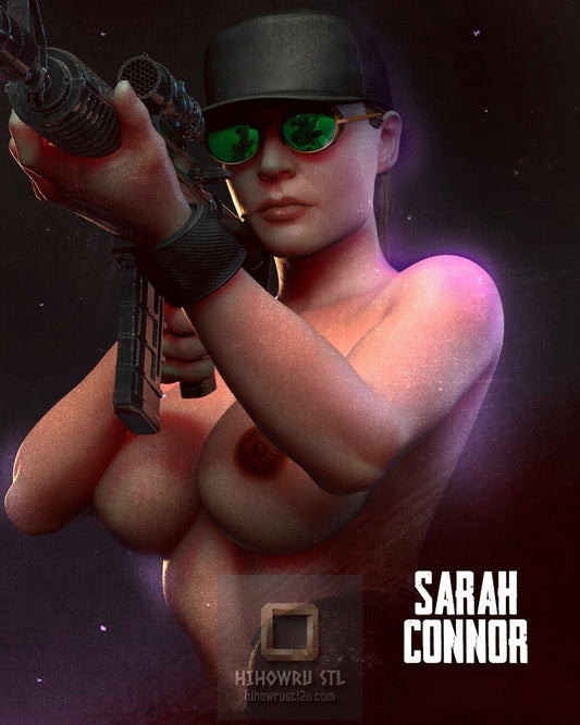5107 Sarah Connor NSFW - Terminator - STL 3D Print Files