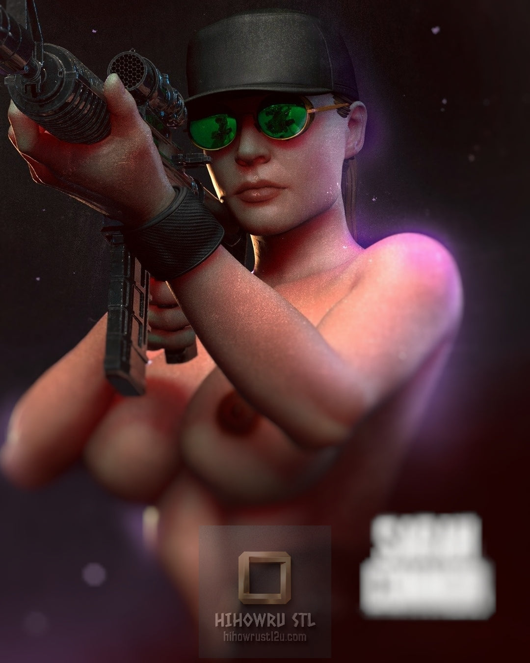 5107 Sarah Connor NSFW - Terminator - STL 3D Print Files